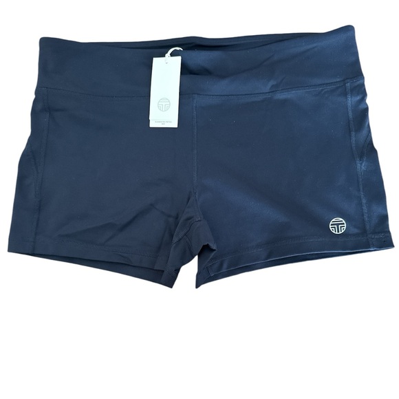 ⭐️NWT⭐️Tory Burch Navy 3 Inch Training Short - Picture 2 of 6
